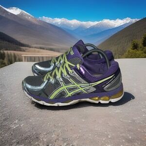 ASICS Women Size 10 Gym‎ CrossFit Yoga Shoe GEL-Kayano 21 Running Shoes T4H7N C5